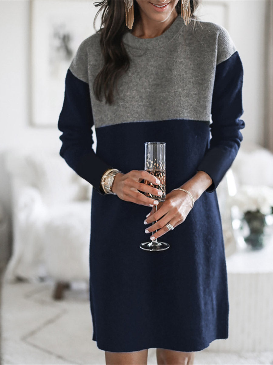 Stunncal O Neck Casual Dress (5 colors)