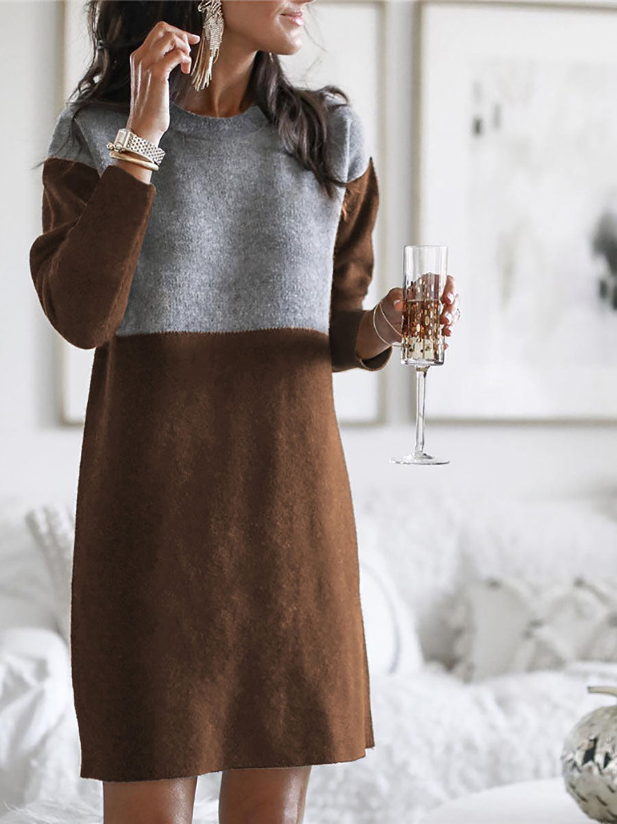 Stunncal O Neck Casual Dress (5 colors)