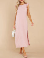 Stunncal Ruffled Loose Dress