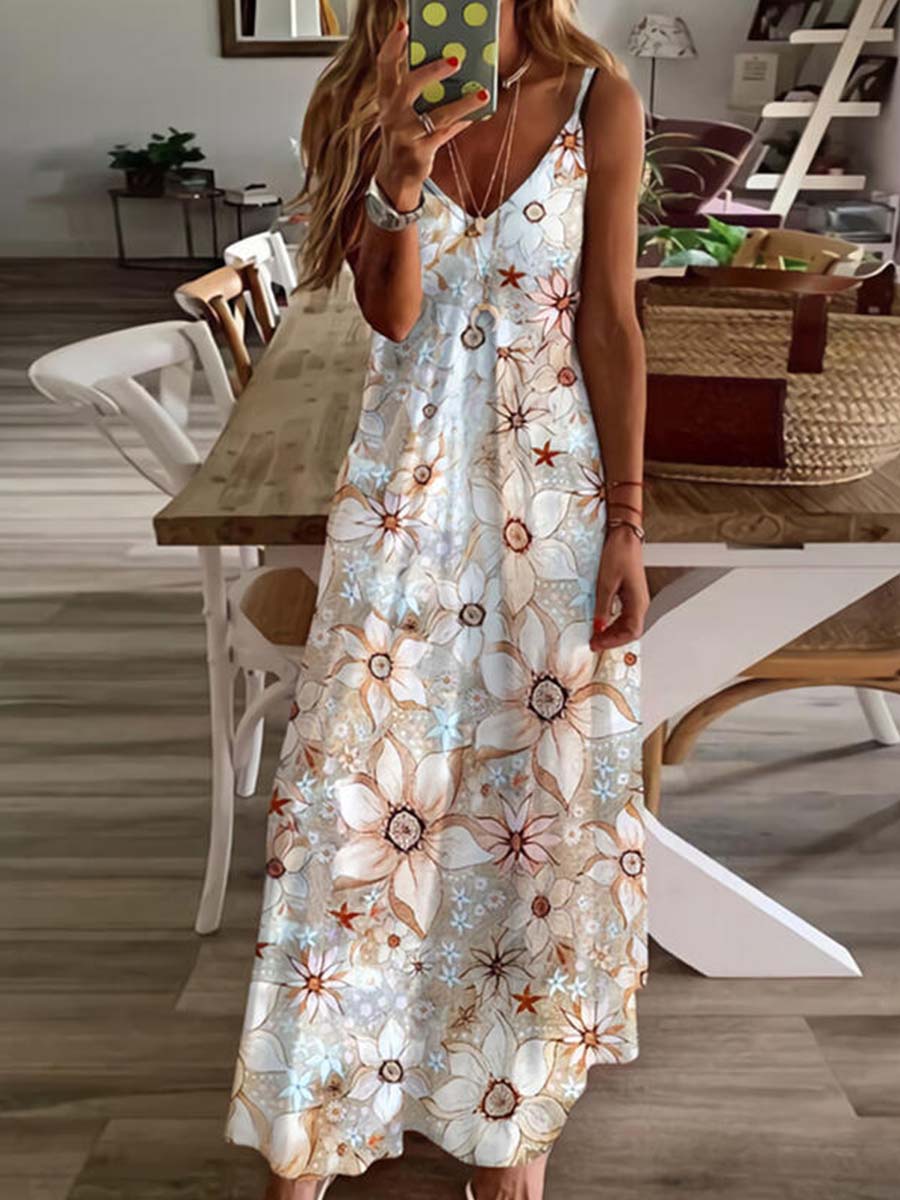 Stunncal Colorful Printed Dresses