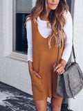 Stunncal V Neck Sleeveless Knit Vest