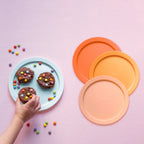 TUPPER PLATES G/PS/DOLP/PEACH