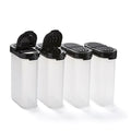 MODULAR MATE AIRTIGHT LARGE SPICE SET (SET OF 4) BLACK