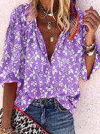 Stunncal Long Sleeve Printed Button Shirt (3 colors)