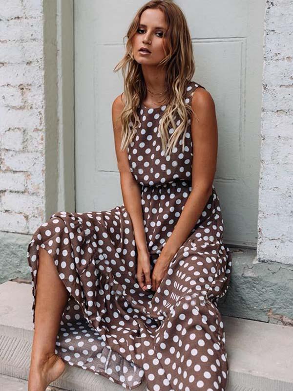 Stunncal Polka Dot Dress