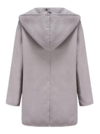 Stunncal Round Neck Loose Tweed Coat(7 colors)