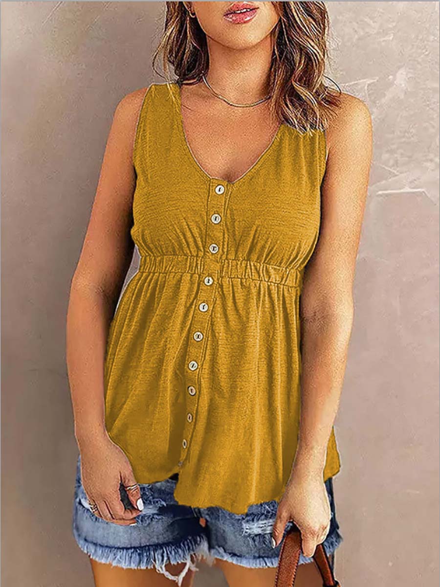 Stunncal Solid Color Strapless Waistless Sleeveless Top(7 Colors)