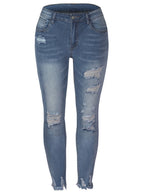Stunncal Slim Fit Ripped Jeans (3 colors)