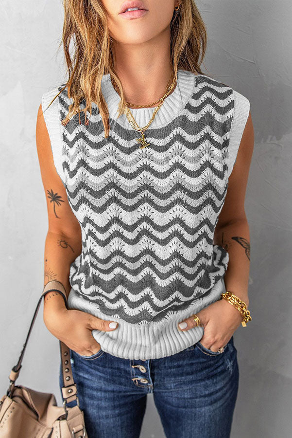 Stunncal Best Self Knit Tank