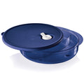 Round Divided Dish (Nocturnal Sea)
