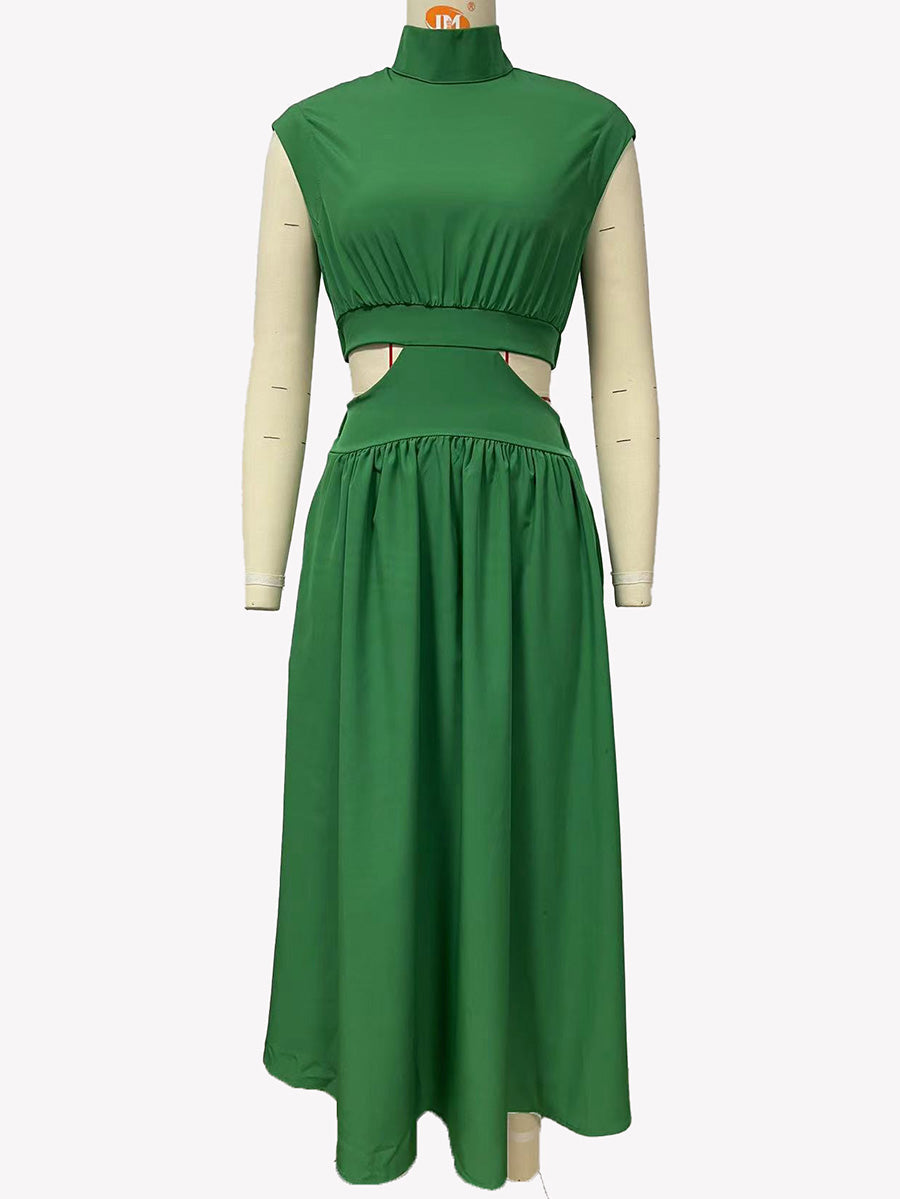 Stunncal Macaron Color Waistless Dress
