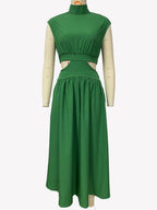 Stunncal Macaron Color Waistless Dress