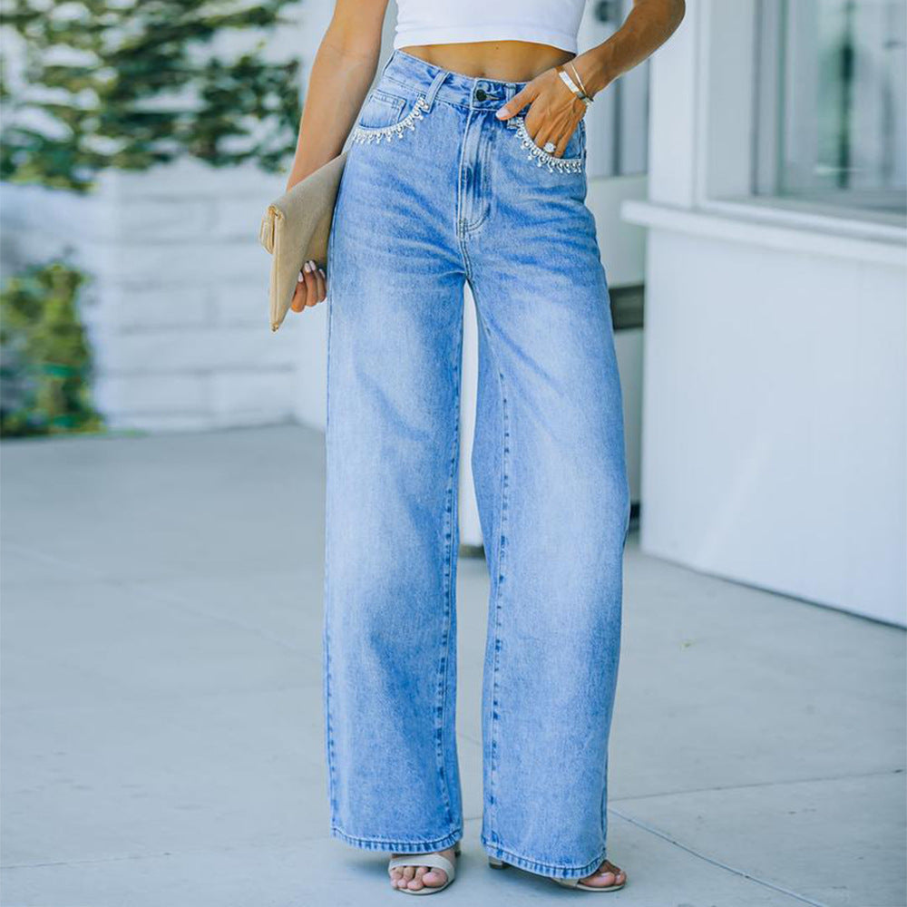 Stunncal Temperament Casual Loose Jeans