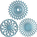 Set of 3 Silicone Trivet Mat