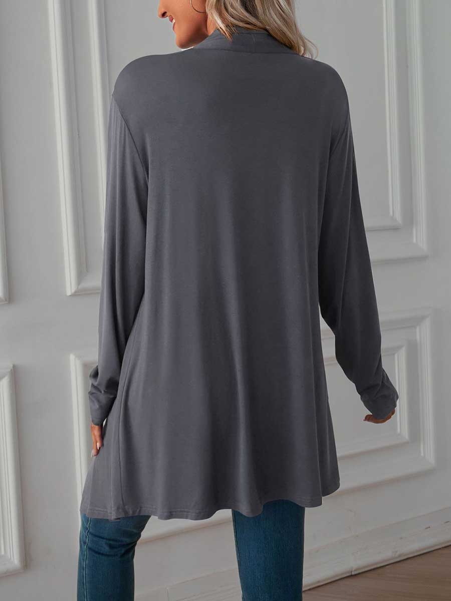 Stunncal Long Sleeve Cardigan Jacket Long Top